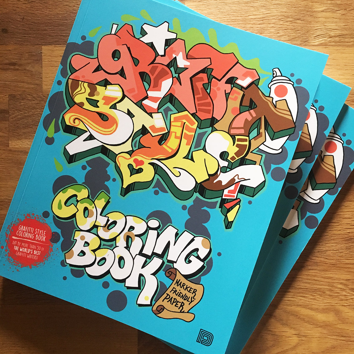 GRAFFITI COLORING BOOK - Homboog | Hombre SUK & Boogie SML